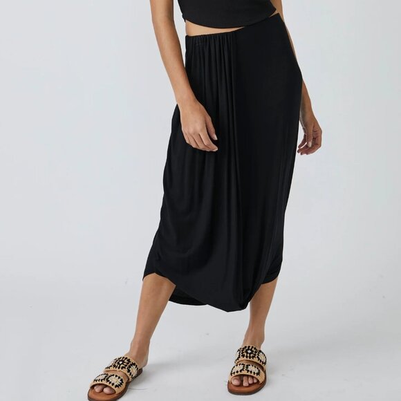 Free People Beach "Daphne" drape Skirt - Picture 1 of 5